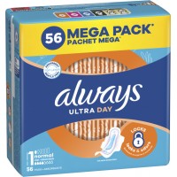 Гигиенические прокладки Always Ultra Normal размер 1, 56 шт (4 капли)